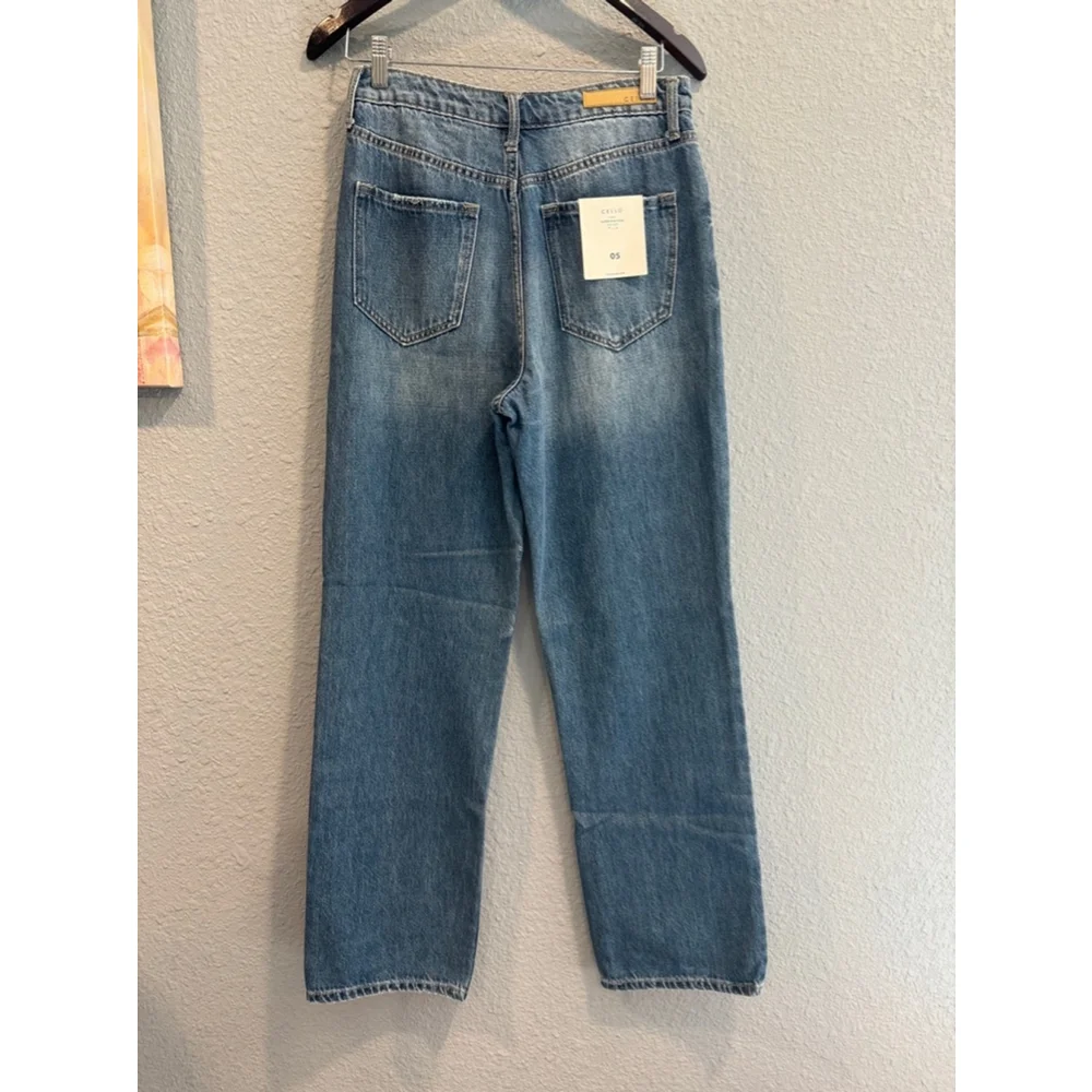 Cello High Rise Boyfriend Jeans, Sz 11, NWT - Picture 5 of 9